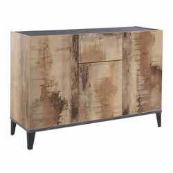 CREDENZA - Madia da cucina a 3 ante e 1 cassetto, Buffet da soggiorno, Madia da cucina, 100% Made in Italy, cm 120x40h82, Ard ...