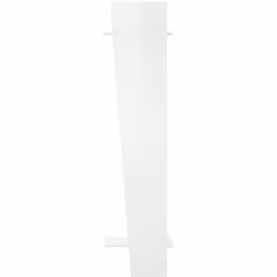 MOBILE DA INGRESSO - Entratina moderna multifunzione, Armadietto multiuso per atrio, 100% Made in Italy, cm 50x30h200, Bianco ...