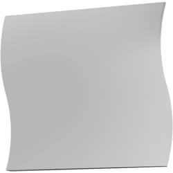 Specchio Ardin, Specchio da bagno, 100% Made in Italy, cm 110x2h60 - Dmora