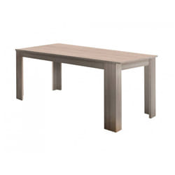 Tavolo allungabile Agenore, Consolle allungabile fino a 12 posti, Consolle estensibile 100% Made in Italy, cm 160/210x90h75, Rovere - Dmora