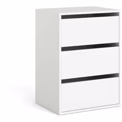 CASSETTIERA - Settimino multiuso, Comò camera da letto, Mobile con cassetti, 51x40 h70 cm, Bianco. STRUTTURA E UTILIZZO - Mob ...