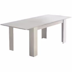 TAVOLO ALLUNGABILE - Consolle allungabile, Tavolo da pranzo allungabile, Consolle estensibile da cucina, 160/220x88h75 cm, Bi ...
