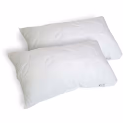 SET DI 2 GUANCIALI - Cuscino per letto, Poggiatesta imbottito, Cuscinetto per camera da letto, Made in Italy, 73x44 h14 cm, B ...