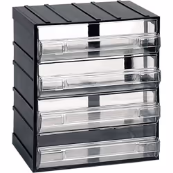 ARMADIO MULTIUSO 2 ANTE - Armadietto porta minuteria, Mobile per contenitori portautensili, 100% Made in Italy, 19x15h23 cm,  ...