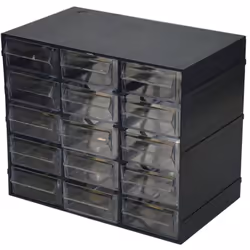 ARMADIO MULTIUSO 2 ANTE - Armadietto porta minuteria, Mobile per contenitori portautensili, 100% Made in Italy, Antracite, 23 ...