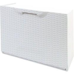 Scarpiera Aseo, Porta scarpe salvaspazio , Scarpiera da ingresso , Armadio scarpiera a 1 anta, 100% Made in Italy, 51x17h40 cm, Bianco - Dmora