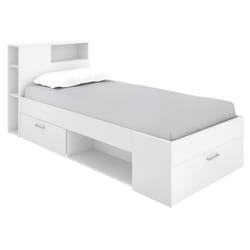 Dmora D006640 lettino per bambini Bianco Truciolare rivestito di melamina (MFC) Letto gonfiabile