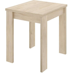 Tavolo allungabile Alamaro, Consolle estensibile multiposizione,Tavolo consolle ausiliare pieghevole, 67/134x67h79 cm, Rovere - Dmora