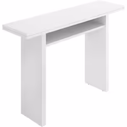 CONSOLLE ALLUNGABILE - Consolle estensibile ausiliare multiposizione,Tavolo da pranzo pieghevole con piano abbattibile, 110x3 ...