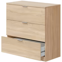 CASSETTIERA - Cassettiera camera da letto , Settimino a 3 cassetti, 77x38h80 cm, Rovere. STRUTTURA E UTILIZZO - La struttura ...