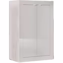 ARMADIO MULTIUSO 2 ANTE - Mobile multifunzionale, Mobiletto scarpiera, Guardaroba porta scarpe, Made in Italy, 78x35 h113 cm, ...