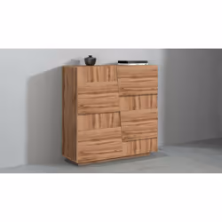 Armadio multiuso 2 ante Aulla, Mobile multifunzione, Armadietto a 2 ante, 120x44h126 cm, Rovere