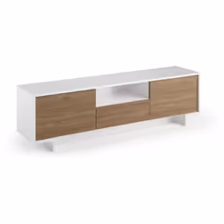 MOBILE PORTA TV - Supporto per TV da salotto, Credenza bassa da soggiorno a 2 ante e 1 cassetto, 100% Made in Italy, 170x42h4 ...