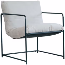 POLTRONA - Poltrona rivestita in tessuto bouclé, Sedia imbottita, Seduta con braccioli in metallo, 61x67h75 cm, Grigio. STRUT ...