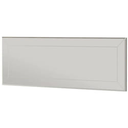 Dmora - Specchio Bareggio, Specchiera, Articolo d'arredo a muro, Decorazione con specchio, 40x2h120 cm, Bianco