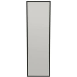 Dmora - Specchio Dragone, Specchiera, Articolo d'arredo a muro, Decorazione con specchio, 50x2h160 cm, Nero