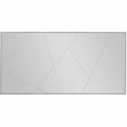 SPECCHIO - Specchiera, Articolo d'arredo a muro, Decorazione con specchio, 120x2h60 cm, Bianco. STRUTTURA E UTILIZZO - Specch ...
