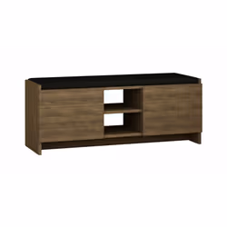 SCARPIERA - Mobile portascarpe, Armadio da ingresso multiuso, Mobiletto per calzature, 110x37h43 cm, Rovere. STRUTTURA E UTIL ...