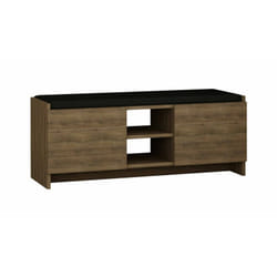 Scarpiera Axar, Mobile portascarpe, Armadio da ingresso multiuso, Mobiletto per calzature, 110x37h43 cm, Rovere - Dmora