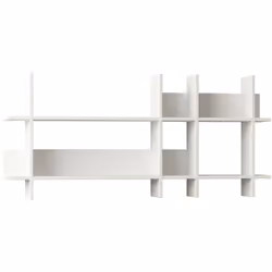 MENSOLA - Scaffale, Ripiano a muro, Scaffalatura multiuso, 150x22h70 cm, Bianco. STRUTTURA E UTILIZZO - Mensola da parete da  ...