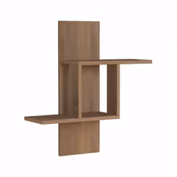 MENSOLA - Scaffale, Ripiano a muro, Scaffalatura multiuso, 64x20h70 cm, Quercia. STRUTTURA E UTILIZZO - Mensola da parete da  ...