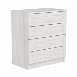 CASSETTIERA - Settimino multiuso, Comò camera da letto, Mobile con cassetti, 72x77 h42 cm, Bianco. STRUTTURA E UTILIZZO - Mob ...