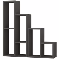 LIBRERIA - Scaffale da ufficio, Mobile portalibri, Biblioteca, 42x20 h89 cm, Antracite. STRUTTURA E UTILIZZO - Mobile porta l ...