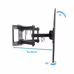 Vultech Braccio Staffa Per Tv - Da 32" A 70" Con Snodo - Vista aggiuntiva 5