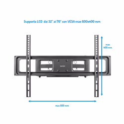 Vultech Braccio Staffa Per Tv - Da 32" A 70" Con Snodo - Vista aggiuntiva 7