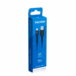 Vultech CS-TAC12BK cavo USB USB 2.0 1,2 m USB A USB C Nero - Vista aggiuntiva 4