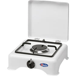 Parker - Fornello a Gas 1 Fuoco con coperchio mod. 5321CBGP Gpl