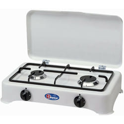 Cf Parker - fornello a gas metano / gpl con valvola di sicurezza a 2 fuochi cfparker mod. 5326GPS Gpl