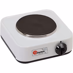 Una piastra. Potenza 1000 W, piastra ø mm 145. Prodotto made in Italy.