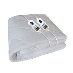 DCG Eltronic SE3160 scaldaletto Coperta elettrica 120 W Bianco Microfibra, Poliestere