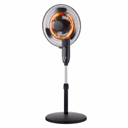 DCG Eltronic VESA05 stufetta elettrica Interno Nero, Grigio 2000 W Riscaldatore ambiente elettrico con ventilatore - Vista aggiuntiva 4