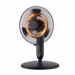 DCG Eltronic VESA05 stufetta elettrica Interno Nero, Grigio 2000 W Riscaldatore ambiente elettrico con ventilatore - Vista aggiuntiva 8