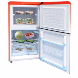 DCG Eltronic MF110RCDP frigorifero con congelatore Libera installazione 110 L Rosso - Vista aggiuntiva 2