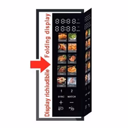DCG Eltronic Friggitrice ad Aria FR4612D 11 L – Doppio Cestello Indipendente 2800 W Display Digitale - Vista aggiuntiva 2