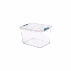 Scatola in katla trasparente 20l con manici ergonomici 39x29x25,5cm