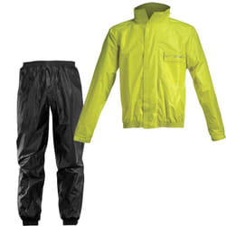 Acerbis Logo Tuta antipioggia a 2 pezzi, nero-giallo, dimensione XL per uomo