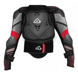 Acerbis Scudo 2.0 Giacca Protettrice Bambini, nero-rosso, dimensione L XL