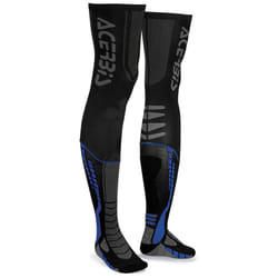 Acerbis X-Leg Pro Calzini, nero-blu, dimensione 2XL per uomo