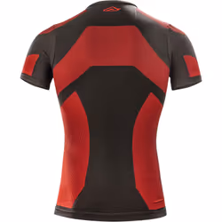 Acerbis X-Body Camicia funzionale, nero-rosso, dimensione S M per uomo