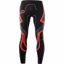 Acerbis X-Body Pant funzionale, nero-rosso, dimensione L XL per uomo