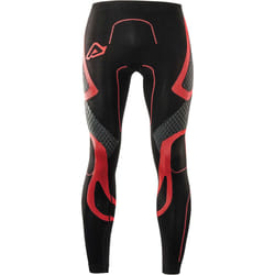 Acerbis X-Body Pant funzionale, nero-rosso, dimensione L XL per uomo