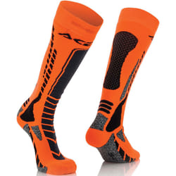 Acerbis MX Pro Calzini, nero-arancione, dimensione S M per uomo