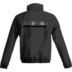 Acerbis Logo Tuta antipioggia a 2 pezzi, nero, dimensione XS per uomo