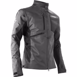 Acerbis Enduro One Giacca tessile da moto, nero-grigio, dimensione M per uomo