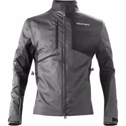 Acerbis Enduro One Giacca tessile da moto, nero-grigio, dimensione 3XL per uomo