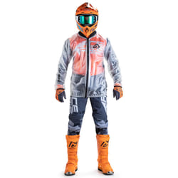 Acerbis Transparent 3.0 Giacca pioggia, bianco, dimensione L XL per uomo